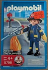 2006 Playmobil Fire Chief 5796 Nib Unopened Hydrant Can Hose Nozzle New. Price: $10.00.