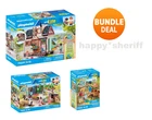 Playmobil Three My Life Sets 71509 71510 And 71512 Family Fun Country New Boxed. Price: $255.00.