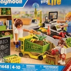 Playmobil Organic Grocery Store Supermarket Set 71648 Promo Pack New Food ++. Price: $35.00.