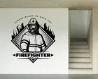 Wall Vinyl Decal Rescuke Team Fire Protection Profession Decor Z4823 New. Price: $67.99.