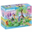 New Playmobil Light Up Fairy Island Jewel Fountain Fairies Swans Unicorn 5444. Price: $179.95.