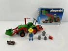 Vintage 1986 Playmobil 3500 System Farm Tractor Green Red Germany Used. Price: $59.99.