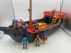 Vintage 1978 Playmobil Blackbeard Pirate Ship 5736 Incomplete Used. Price: $44.10.