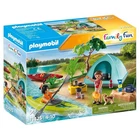 Playmobil Family Fun Camping With Campfire Building Set 71425 New. Price: $44.99.