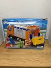 Playmobil - 4418 Recycling Playset Truck, 2 Figures, Dumpster & 5 Cans Used. Price: $17.00.