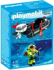 New Playmobil 4910 Small Boat With Deep Sea Diver Scuba Ocean Figure. Price: $42.96.