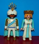 Playmobil Sultan And Princess Teal, White & Gold Castle Fairytale Magic Used. Price: $17.99.