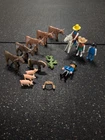Playmobil Western Ranch Lot Cowboys Horse Longhorn Cattle Pigs Figures Parts Used. Price: $55.00.