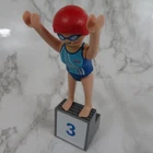 Playmobil Figure Female Competitive Swimmer And Starter Block - 5198 Complete Used. Price: $9.99.