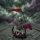 Playmobil 4436 Barbarian Knight Rider Horse Used. Price: $19.99.