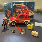 Playmobil 4822 Fire Chief & Car Completed- Bent Axle One Wheel Used. Price: $41.00.