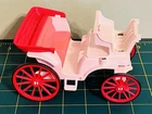 Playmobil White Carriage Red Wheels From 7261 Vintage Victorian Wedding Set Used. Price: $8.88.