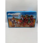 Playmobil Western Stagecoach 4399 Reno-denver-st. Louis Express 68PC Set Used. Price: $40.00.