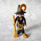 Playmobil Spider Witch Figure Hat Broom 5597 Mystery Bag Gold Frog Halloween B11 Used. Price: $10.52.