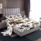 Castle Fairy Southwest Cowboy Bed Sheet Set Kingretro Western Farmhouse Horse New. Price: $70.48.