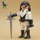 Playmobil Figure Musketeer-swordsman-villain-knight-pirate-medieval Used. Price: $9.65.