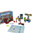 Vtg Playmobil Motorcycle Bike Shop #3992 Almost Complete Box Figures Used. Price: $59.00.