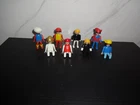 Vintage Playmobil Figures Lot 1974 Geobra First Generation Klicky Fixed Hands Used. Price: $22.00.