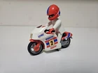 Playmobil #3303 Boy Sport Motorcycle Racing, Vintage 1991, No Box Used. Price: $12.00.