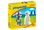 Playmobil 1.2.3 Knight With Ghost Set 70128 New In Box!. Price: $13.97.
