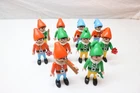 Playmobil Christmas Elf X10 Santa Claus Reindeer Sled Office North Pole Used. Price: $38.75.
