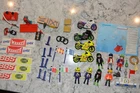 Playmobil 9958 Limited Release Grand Prix Motorcycle Racing, 100% Complete, Rare Used. Price: $79.00.