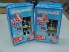 2 Playmobil 3354 Ny Department 9/11 Special Commemorative Fireman Fighters Used. Price: $10.00.