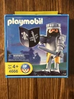 Playmobil 4666 Knight Black Shield Retired - Year 2006 New In Box. Price: $15.00.